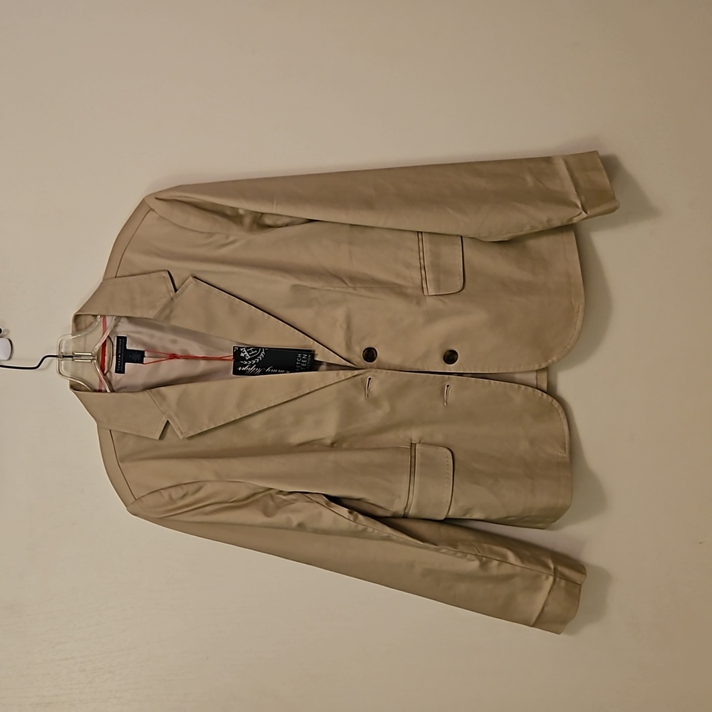 Tommy Hilfiger Stretch Collection Tan Blazer